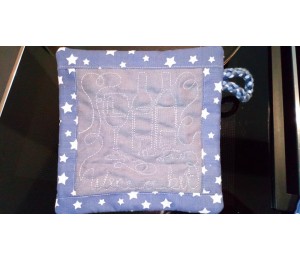 Stickserie - ITH Topflappen/Untersetzer Küche